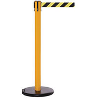 Rollersafety 250 Yellow Post 3.4M Yell/Black Diagonal Belt