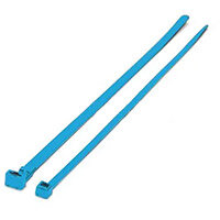 Standard Coloured Nylon Cable Ties Blue WxL 3.6x140mm