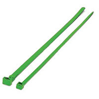 Standard Coloured Nylon Cable Ties Green LxW 300x4.8mm