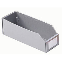 K-Bin Polyprop Pack Of 50 Hxwxl 100x150x400mm S/Grey