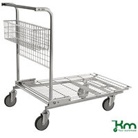 Stock Trolley With Wire Platform LxWxH 1170x700x955mm. Capacity 200Kg