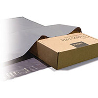 Polythene Grey Mailing Bags 170x230mm With 50mm Flap 50Mu,