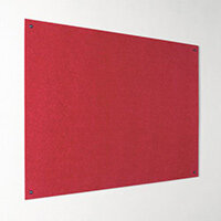 Eco-Colour Frameless Resist-A-Flame Board 1200x1200mm Red Eco-Colour Frameless Resist-A-Flame Board 1200x1200mm Red