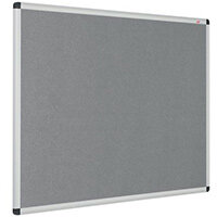 Eco-Colour Aluminium Framed Resist-A-Flame Board 600x900mm Grey