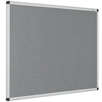 Eco-Colour Aluminium Framed Resist-A-Flame Board 900x1200mm Grey