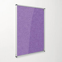 Eco-Colour Purple Tamperproof Resist-A-Flame Board Size HxW: 900x600mm