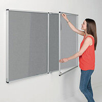 Eco-Colour Grey Tamperproof Resist-A-Flame Board Size HxW: 1200x1800mm