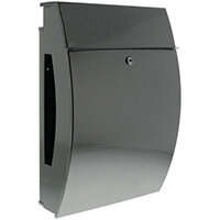 High Quality Stainless Steel.Weather Resistant Sealed + Protective Finish. Rear Compartment For Additional Mail. W32