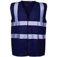 Hi Vis Vest Navy Small