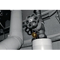 38mm Dia. Brass Unfilled Tags (1 To 25)