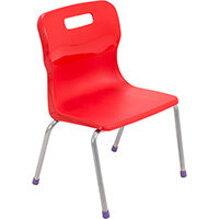 Titan 4 Leg Classroom Chair Size 2 310mm Seat Height (Ages: 4-6 Years) Red T12-R2 - 5 Year Guarantee Titan 4 Leg Classroom Chair Size 2 310mm Seat Height (Ages: 4-6 Years) Red T12-R2 - 5 Year Guarantee