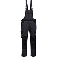 Portwest T704 WX3 Bib & Brace Overall Metal Grey 3XL