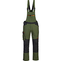 Portwest T704 WX3 Bib and Brace Olive Green Size M Regular Fit