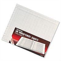 Twinlock V8 Variform 10 Column Cash Sheets Ref 75982 Pack 75 T75982 Twinlock V8 Variform 10 Column Cash Sheets Ref 75982 Pack 75 T75982