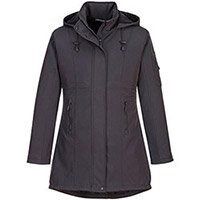 Portwest TK42 Carla Softshell Jacket 3L Charcoal Large