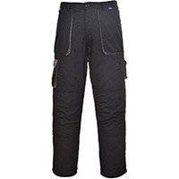 Portwest TX11 Contrast Trousers Black Small (Regular Fit)