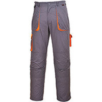 Portwest TX11 Contrast Trousers Grey Small (Regular Fit)