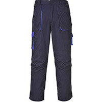 Portwest TX11 Contrast Trousers Navy Small (Regular Fit)