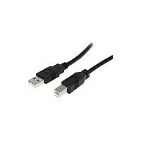 StarTech 5m USB 2.0 A to B Cable M/M 1 x Type A Male USB 1 x Type B Male USB Black