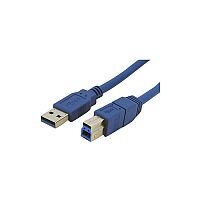 StarTech 10 ft SuperSpeed USB 3.0 Cable A to B M/M Type A Male USB Type B Male USB 3.05m Blue USB3SAB10 StarTech 10 ft SuperSpeed USB 3.0 Cable A to B M/M Type A Male USB Type B Male USB 3.05m Blue USB3SAB10