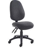 Vantage 100 2 lever PCB operators chair with no arms - charcoal