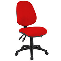 Vantage 200 3 Lever Asynchro Operators Chair With No Arms - Red Vantage 200 3 Lever Asynchro Operators Chair With No Arms - Red