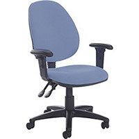 Vantage Plus high back PCB operators chair with adjustable arms and lumbar - made to order Vantage Plus high back PCB operators chair with adjustable arms and lumbar - made to order