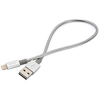 Verbatim Lightning Sync and Charge Cable 100cm Silver 48859 Verbatim Lightning Sync and Charge Cable 100cm Silver 48859