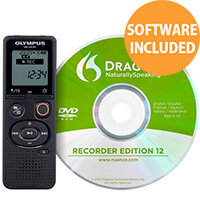 Olympus VN-541PC Digital Voice Recorder 4GB + DNS 12 Speech Recognition Software Olympus VN-541PC Digital Voice Recorder 4GB + DNS 12 Speech Recognition Software