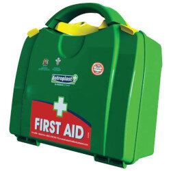 Wallace Cameron BS8599-1 Large Green Box First Aid Kit 1-50 Users Wallace Cameron BS8599-1 Large Green Box First Aid Kit 1-50 Users