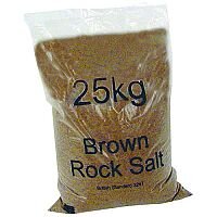 Winter Dry Brown Rock Salt 25Kg 384071