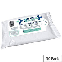 PrimeGuard Chlorhexidine Anti-bacterial Hand Wipes 25 Wipes Per Pack (30 Pack) PrimeGuard Chlorhexidine Anti-bacterial Hand Wipes 25 Wipes Per Pack (30 Pack)