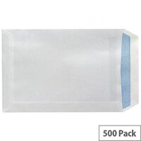 Envelopes C5 90gsm White Self-Seal Pack of 500 Boxed WX3469