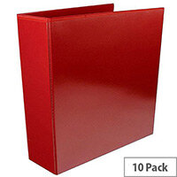 Presentation 4D-Ring Binder 65mm Red WX70296