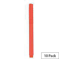 Slimline Highlighter Pens Orange Pack 10 WX93205 Slimline Highlighter Pens Orange Pack 10 WX93205