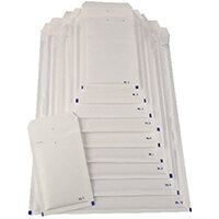 Bubble Lined Envelope Size 4 180x265mm White Pack of 100 XKF71449