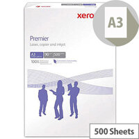 Xerox A3 Premier Paper 90gsm White Ream 003R91853 Xerox A3 Premier Paper 90gsm White Ream 003R91853