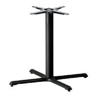 CHICAGO B2 - Large Base - Dining Table - Indoor Only - Cast Iron - Cruciform Base - Black