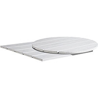 EKO - Square Table Top - 800 x 800 x 20mm - Whitewash