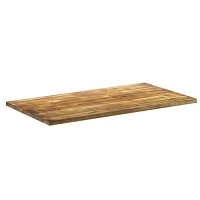 Rustic Pine - Rectangular - Aged Solid Wood - Table Top - Indoor Only - 1200x700x32mm