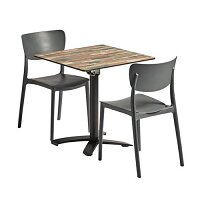 Monna Flip Top Dining Set - Suitable for Indoor & Outdoor Use