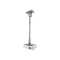 NewStar Universal Projector Ceiling Mount, Height Adjustable (58-83cm) - Silver - Ceiling mount for projector - silver NewStar Universal Projector Ceiling Mount, Height Adjustable (58-83cm) - Silver - Ceiling mount for projector - silver