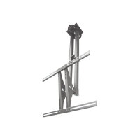 NewStar TV/Monitor Ceiling Mount for 37"-75" Screen, Height Adjustable - Silver - Ceiling mount for LCD / plasma panel - silver - screen size: 37"-75" NewStar TV/Monitor Ceiling Mount for 37"-75" Screen, Height Adjustable - Silver - Ceiling mount for LCD / plasma panel - silver - screen size: 37"-75"
