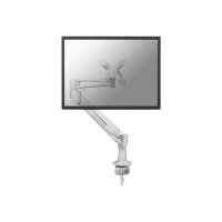 NewStar Full Motion Desk Mount (clamp) for 10-37" Monitor Screen, Height Adjustable (gas spring) - Silver - Adjustable arm for LCD display - silver - screen size: 10"-37" - desk-mountable NewStar Full Motion Desk Mount (clamp) for 10-37" Monitor Screen, Height Adjustable (gas spring) - Silver - Adjustable arm for LCD display - silver - screen size: 10"-37" - desk-mountable