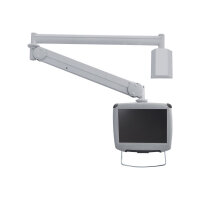 NewStar Medical Monitor Wall Mount (Full Motion gas spring) for 10"-24" Screen - Grey - Adjustable arm for medical monitor (Tilt & Swivel) - grey - screen size: 10"-24" - wall-mountable NewStar Medical Monitor Wall Mount (Full Motion gas spring) for 10"-24" Screen - Grey - Adjustable arm for medical monitor (Tilt & Swivel) - grey - screen size: 10"-24" - wall-mountable