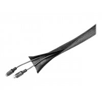 NewStar Flexible Velcro Cable Cover (Length: 200 cm, Width: 8.5 cm) - Black - Cable cover - black NewStar Flexible Velcro Cable Cover (Length: 200 cm, Width: 8.5 cm) - Black - Cable cover - black