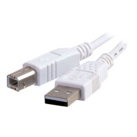 C2G - USB cable - USB (M) to USB Type B (M) - USB 2.0 - 1 m - white C2G - USB cable - USB (M) to USB Type B (M) - USB 2.0 - 1 m - white