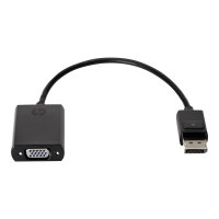 HP - VGA adapter - DisplayPort (M) to HD-15 (F) - 20 cm - for HP t530, t628; EliteOne 1000 G1, 800 G3; ProDesk 600 G3, 600 G4; Workstation Z238, Z8 G4 HP - VGA adapter - DisplayPort (M) to HD-15 (F) - 20 cm - for HP t530, t628; EliteOne 1000 G1, 800 G3; ProDesk 600 G3, 600 G4; Workstation Z238, Z8 G4