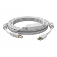 Vision Techconnect 2 - USB cable - USB (M) to USB Type B (M) - 15 m - active - white Vision Techconnect 2 - USB cable - USB (M) to USB Type B (M) - 15 m - active - white