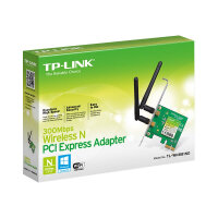 TP-Link TL-WN881ND - Network adapter - PCIe 2.0 - 802.11b, 802.11g, 802.11n TP-Link TL-WN881ND - Network adapter - PCIe 2.0 - 802.11b, 802.11g, 802.11n